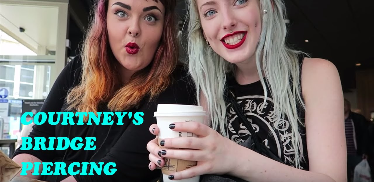 COURTNEY'S BRIDGE PIERCING YouTube