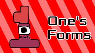 Rainbow Number Lore Ones Forms