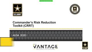 Commander s Risk Reduction Toolkit