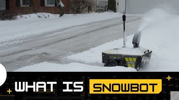 How Snowbot Gives The Elderly More Time To Enjoy Life In Winter!