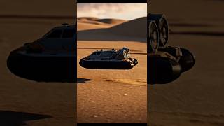 Speeding Hovercraft Ride at Golden Sunset 🌅🚤 #rchovercraft #militaryhovercraft #automobile #cake