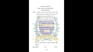 B.Com 2nd Year Business Regulatory Framework Question Paper 2025 | C-011-M Minor Exam Paper