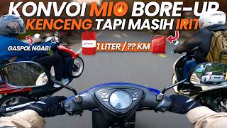 Mio Sporty Bore Up Convoy of 3 Motorcycles‼️ Returning from Puncak Touring via Parung Track | Fue...
