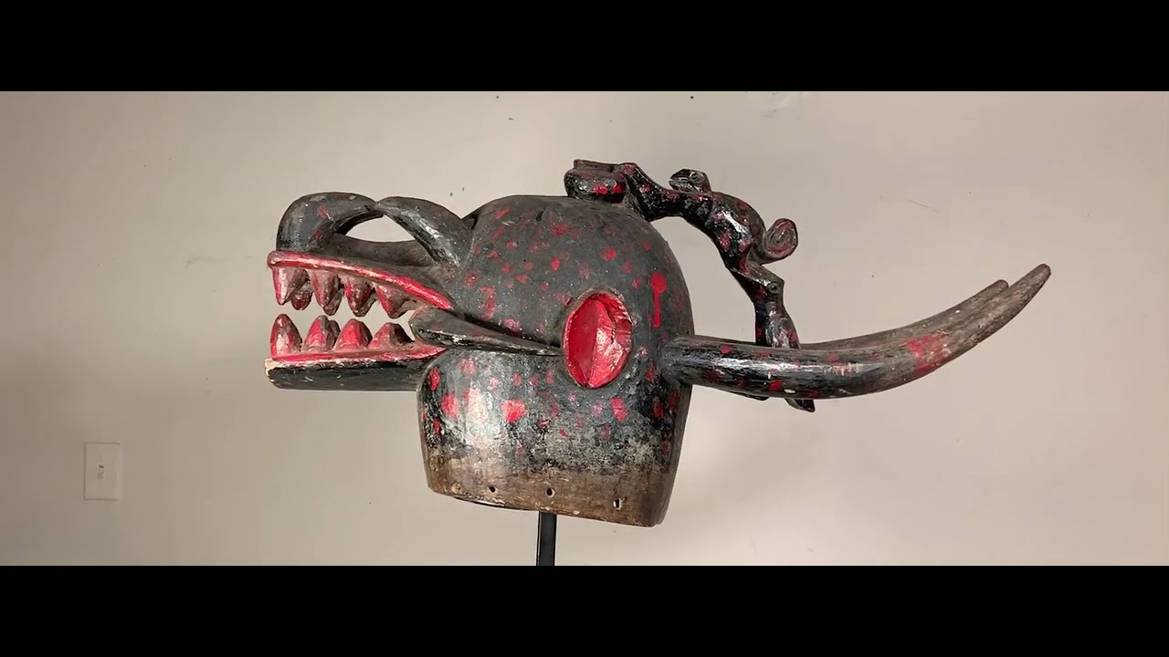 119-13 Senufo Kulonugo (Fire Spitter) Mask