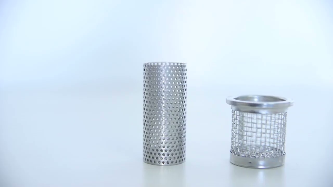 SS304 perforated filter tube