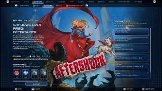 DCUO New Aftershock - Shadow Over Argo Story Arc + Insane Power Array Augments DPS/Tank Gameplay