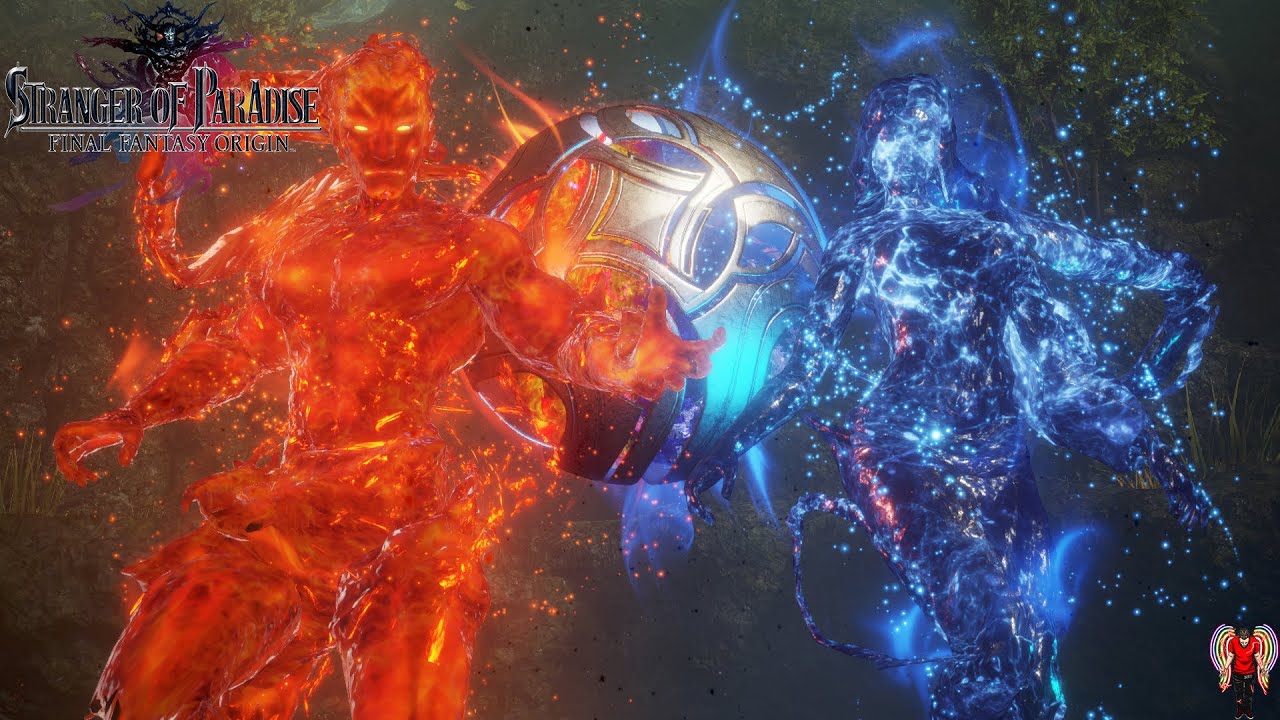 Stranger Of Paradise: Final Fantasy Origin - Elemental Core / Fused Elemental Boss Fight