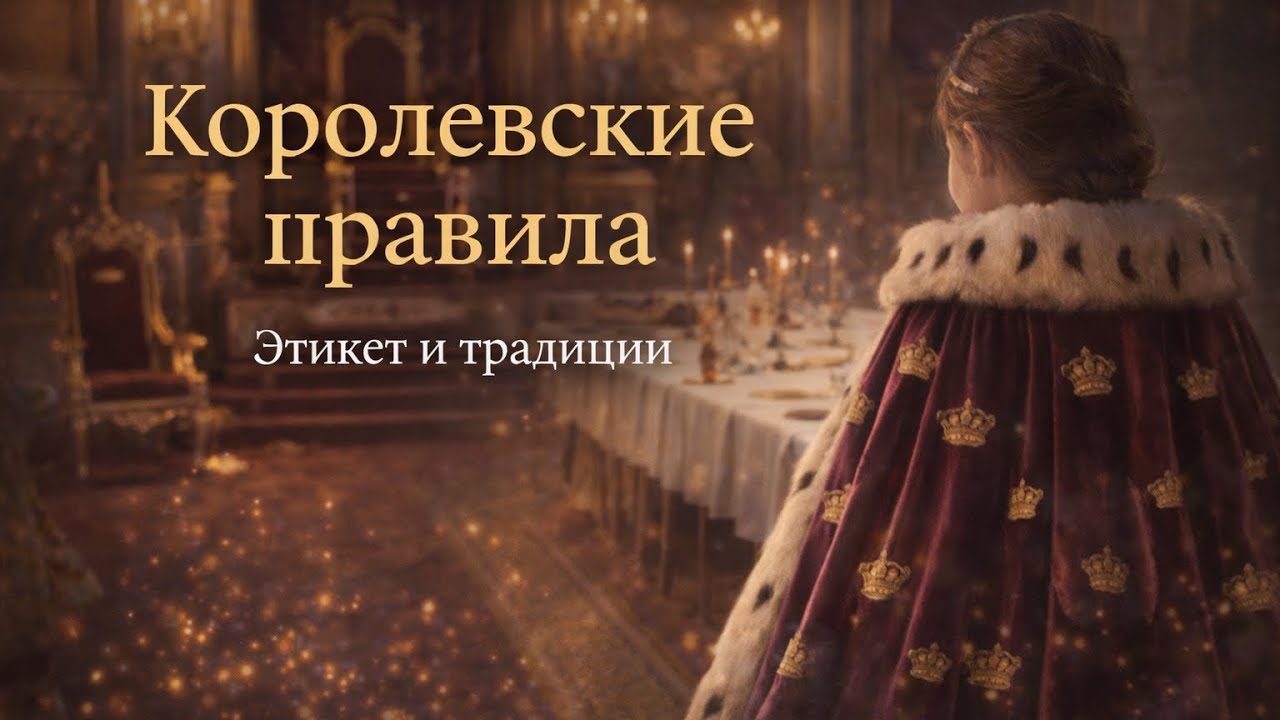 Что такое этикет? 👑 Королевские правила и традиции для детей
