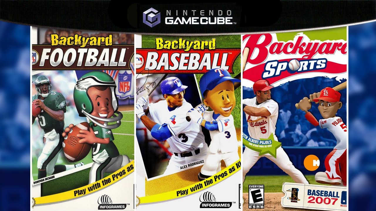 Backyard Sports Games for Gamecube YouTube