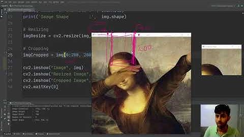 10) Tutorial on Resizing & Cropping Images using OpenCV | Complete OpenCV Tutorial in Python