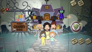 Me Playing Demon Lair On Mini Town Horror Granny House Teaser Trailer screenshot 3