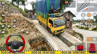 Truk Oleng Ragasa Bawa Muatan Berat Hilang Kendali | Mod Bussid