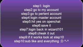 Wizard101~ How to get open chat on wizard101