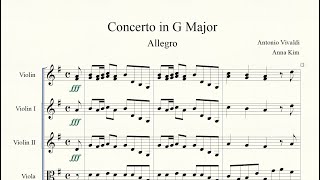 Vivaldi - Concerto for Violino in Tromba Marina in G Major, RV 311