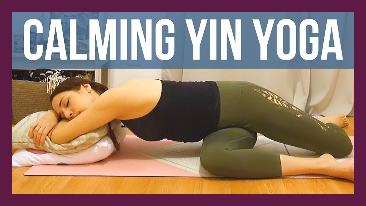 RELAXING Yin Yoga for Stress Relief - Full Body Calming Stretch 