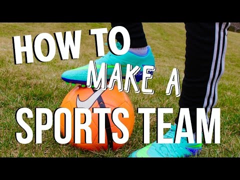 Como fazer uma equipe de esportes