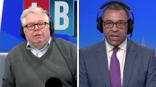 Nick Ferrari questions minister James Cleverly on LBC | watch live