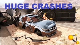 BeamNG Drive - Random Extreme Crash Tests #3 screenshot 2