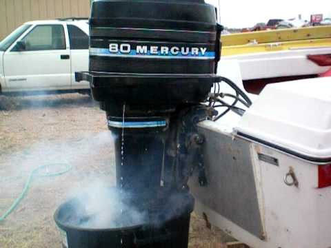 1980 Mercury 80HP - YouTube