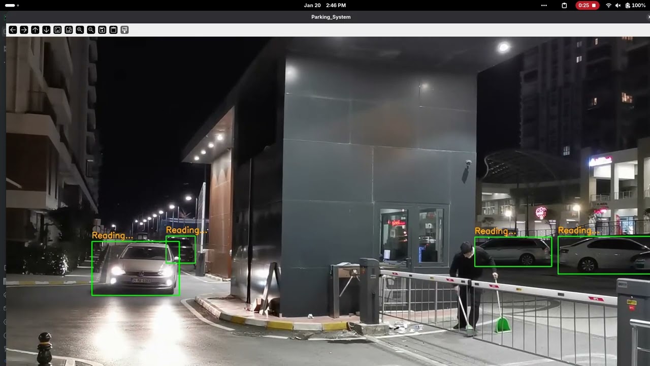 License Plate Reading with custom pre-trained Yolo Model
