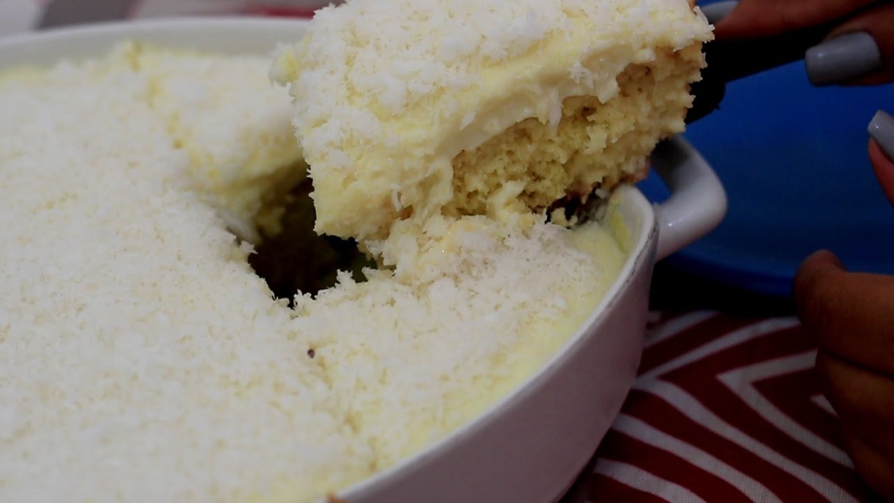 BOLO GELADO DE COCO | PAO DE LÓ DE LARANJA | KAREN MUNHOZ