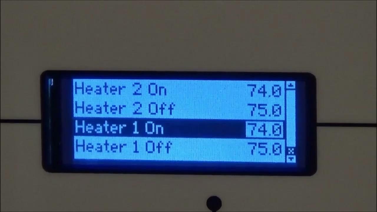 start stop temps heaters 720p YouTube