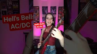 AC/DC's "Hell's Bells" Guitar Solo #shorts #acdc #guitar