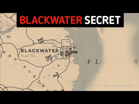The Only Secret That Few Players Manage To Find In Blackwater - RDR2 ...