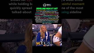She held back her laughter😭 #nfl #usafootball #sports #dallascowboyscheerleaders #girls