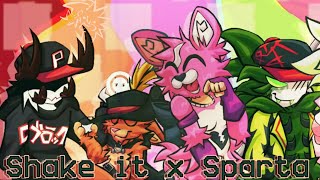 SHAKE IT X SPARTA REMIX (My favorite characters)
