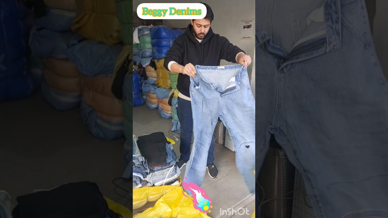 A++Grade Premium Beggy Denim /KoreanUsedClothes 