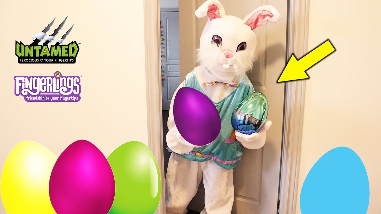 BIGGEST Easter Egg Hunt Toys Surprise!  *NEW* Baby Shark Toy, Untamed Dragons & Fingerlings