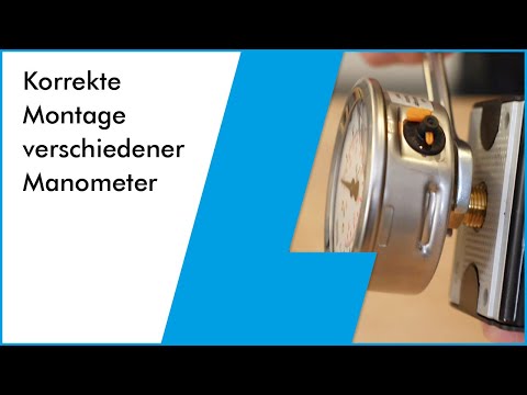 Video: Wie wechselt man ein Manometer an einem Brunnen?