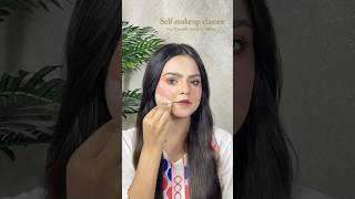 Day-21 “Powder baking Vs powder setting” of self makeup classes series✨