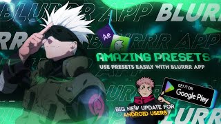 Blurrr app particle material presets || How to use presets || Amazing presets 🔥😱 screenshot 4