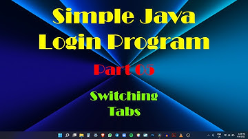 Simple Java Login Program with MySQL - Part 05 | No Talk - Only Code | With Relaxing Music