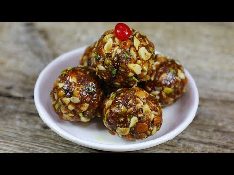 dry-fruits-laddu-recipe-||-healthy-recipes-||-sweet-recipes-||-live-food