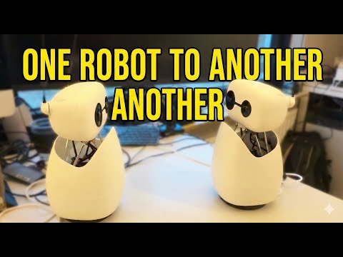 Reachy mini - Two robots talking