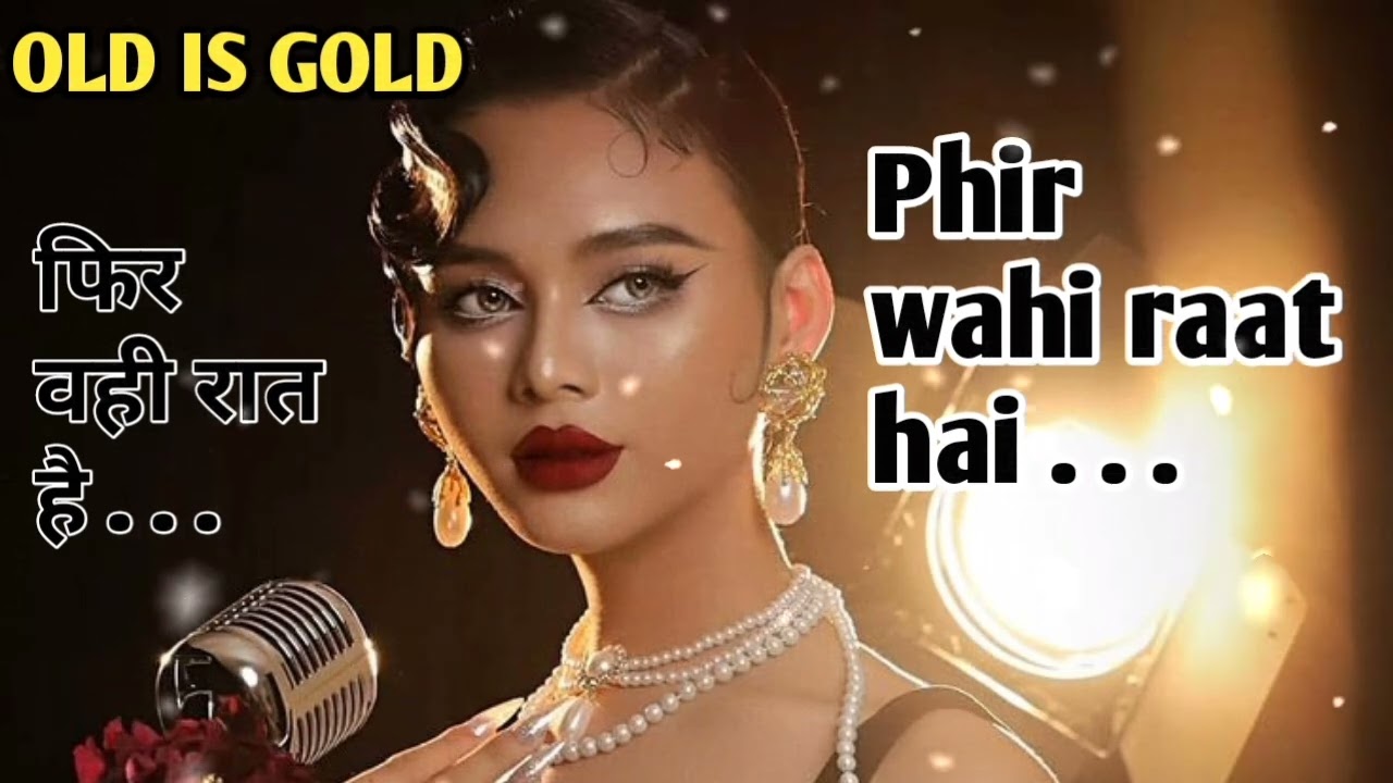 Phir wahi raat hai | Old Sad hopeful Song 