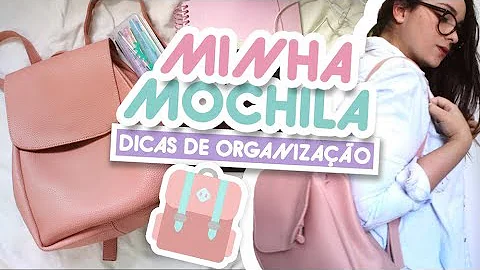Como organizar a mochila de trabalho?