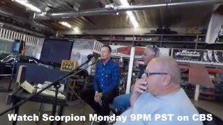 SCORPION CBS TV SHOW | ROBERT PATRICK TALKS STUNTS WITH SAMMY MALOOF