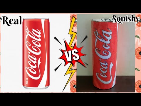 How To Make 3D Coca Cola Can Paper Squishy DIY Handful Of Squishies how-to-make-3d-coca-cola-can-paper-squishy-diy-handful-of-squishies