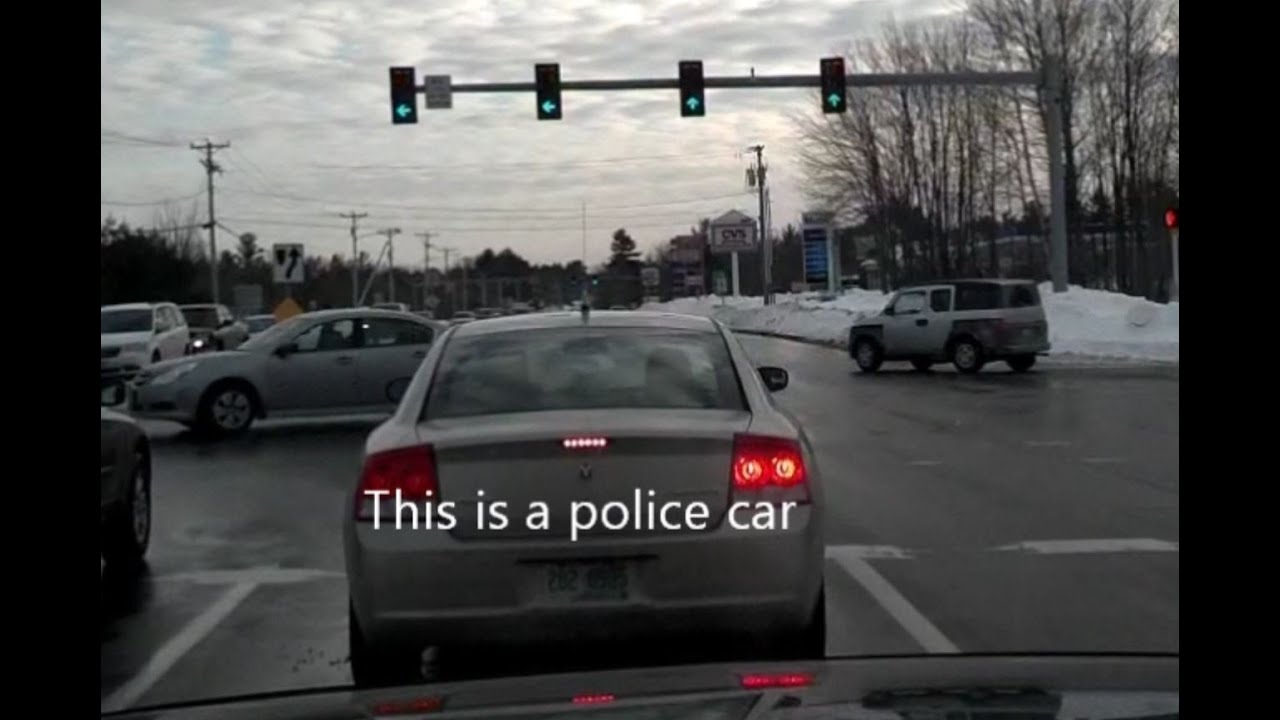 Dummy gets pulled over after passing a cop YouTube