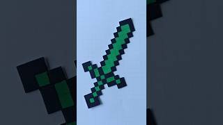 ⚔️ Minecraft Sword Pixel Art Ideas | Easy Grid Drawing ⚔️ Minecraft Sword Pixel Art Ideas | Easy Grid Drawing