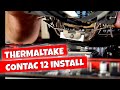 How To Install ThermalTake Contac Silent 12 Cooler On AMD AM4 CPU