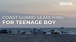 Teen swimmer missing off Washington coast