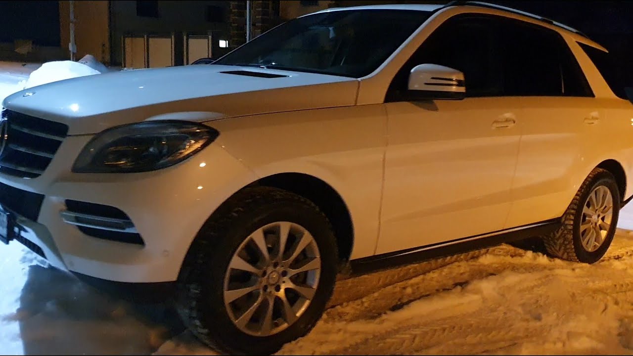 Mercedes-benz ML (w166) Детейлинг до/после