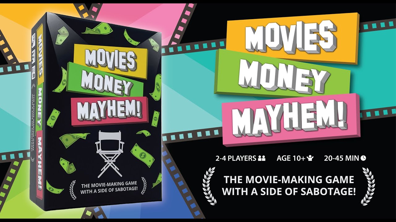 HOW TO PLAY MOVIES, MONEY, MAYHEM! the card game (Tutorial)