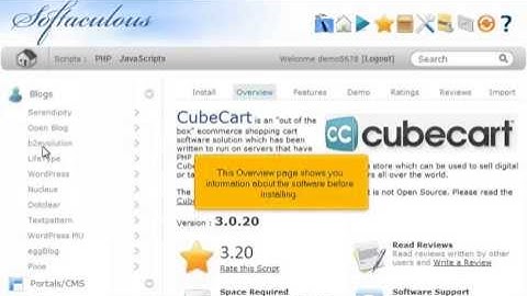 How to Install Cubecart from Softaculous (Flipper Host)