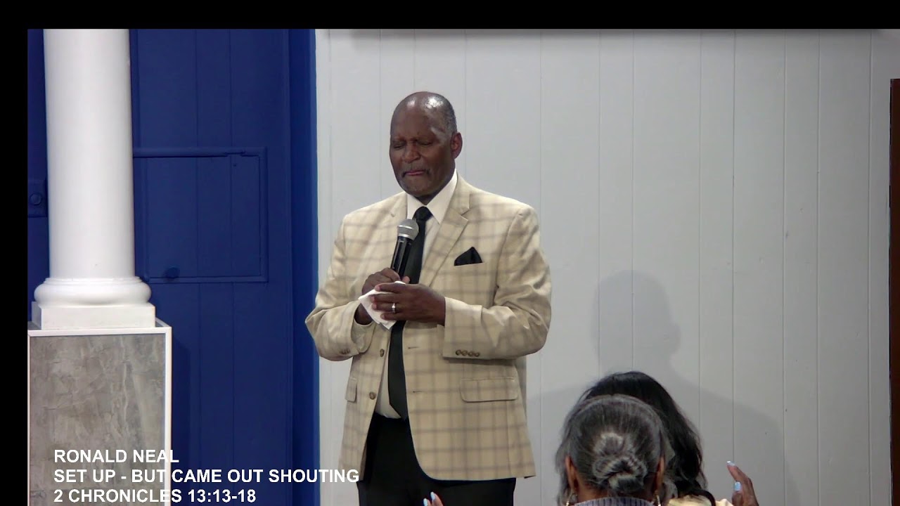 SET UP - BUT CAME OUT SHOUTING